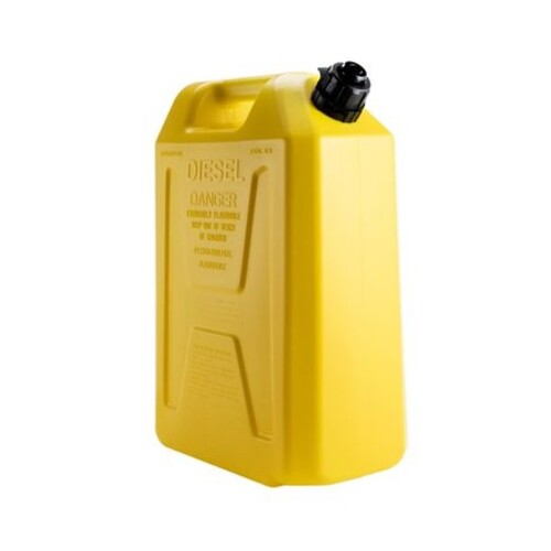 Yellow Jerry Can Plastic 20lt