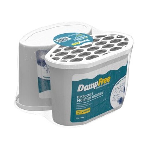 DampFree 300g Disposable Moisture Absorbers - 2 Pack
