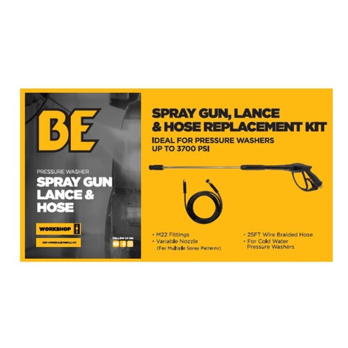 Petrol Lance + Spray  Gun + Hose Kit