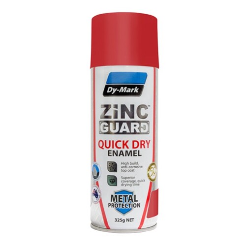 Zinc Guard Quick Dry Signal Red R13 Gloss Enamel 325g