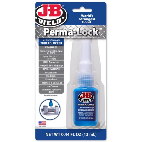 Jb Weld Perma-Lock Blue Threadlocker 13Ml