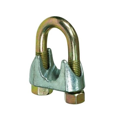 Wire Rope Grip Commercial Zinc Plated 16mm