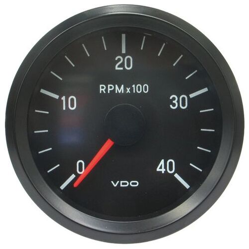 VDO Tachometer Electric 24V 0 - 4000 rpm 80mm