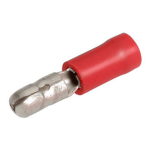 Narva Crimp Terminal Male Bullet Red Insulated 4.3mm  - 14 Pce