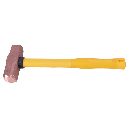 4lb Copper Hammer with Pinned Steel Core Fibreglass Handle