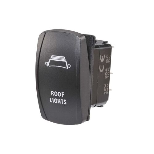 12/24V Roof Lights Rocker Switch