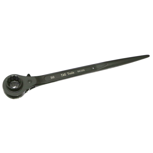 No.64124 - 12 Point Double Sided Reversible Podger Ratchet Wrench (24 x 30mm)