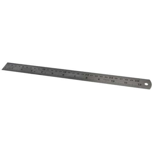 No.6426 - 300mm (12") Double Sided Stainless Steel Rule