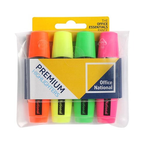 Office National Business Highlighter Chisel Wallet 4
