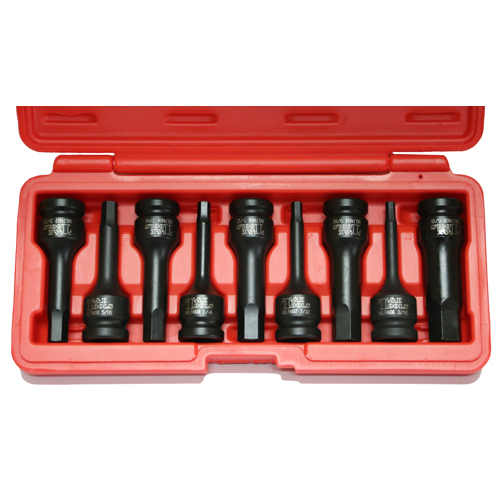 No.94809 - 9 Piece SAE Deep In-Hex Impact Sockets