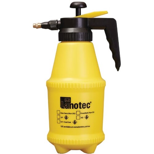 Spray Unit (Brass Nozzle/Viton Seal) 1.5 ltr Lanotec
