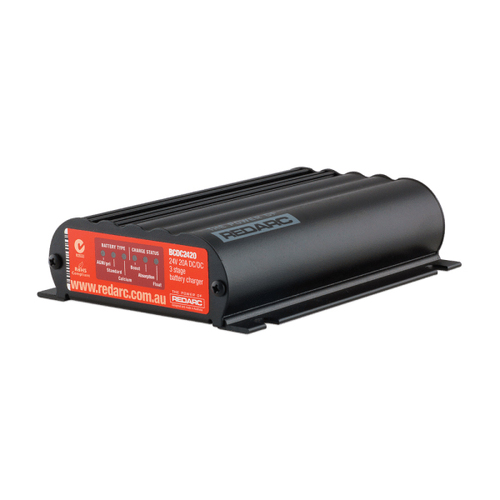Redarc DC To DC In-Vehicle Battery Charger With 9 - 32V Input 24V Output 20A Rating