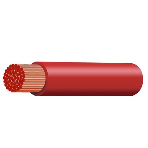 0 B&S Battery Cable Red 1mtr 49.00Mm2 (608/0.32) 246Amps