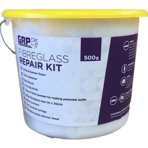 Fibreglass Repair Kit Large 500ML