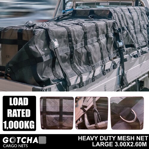 Heavy Duty Mesh Cargo Net Large (Gotcha)