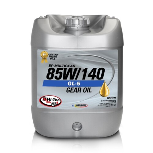 85W140 GL5 Gear Oil 20L Hitec