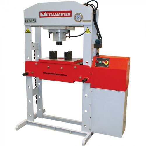 HPM-63T - Industrial Motorised Hydraulic Press with Movable Cylinder - 63 Tonne