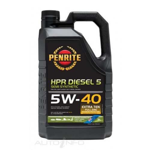 HPR Diesel 5 5W-40 (Semi Synthetic) 5L