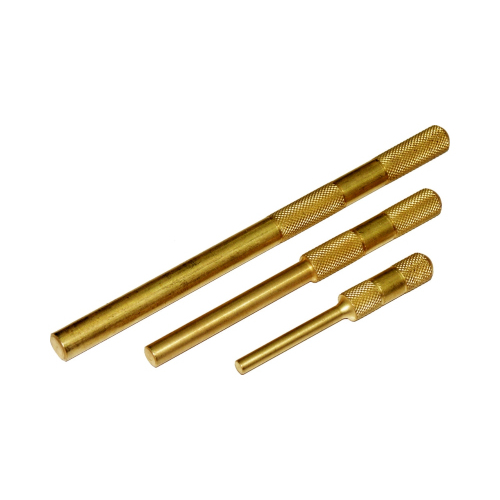 No.J2603 - 3 Piece Brass Pin Punch Set