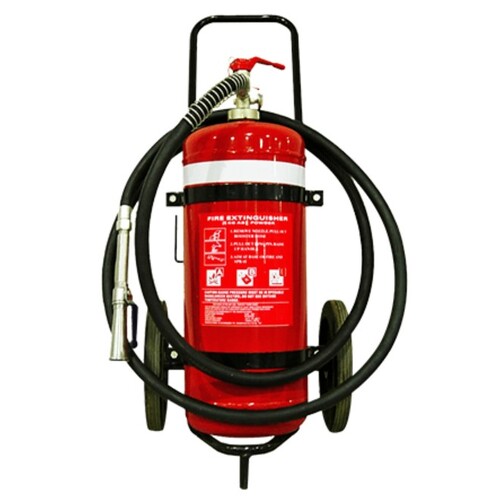 25KG Dry Chemical Powder Mobile Fire Extinguisher