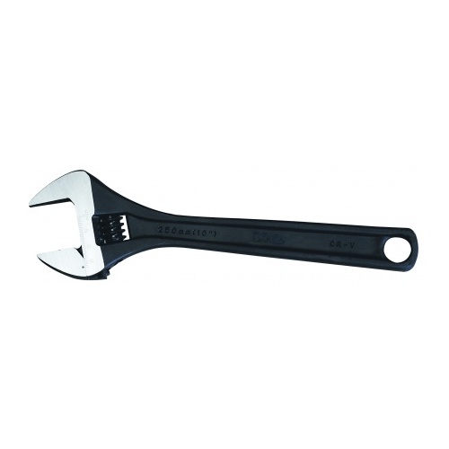 Adjustable Wrench Wide Jaw Premium 450Mm Black