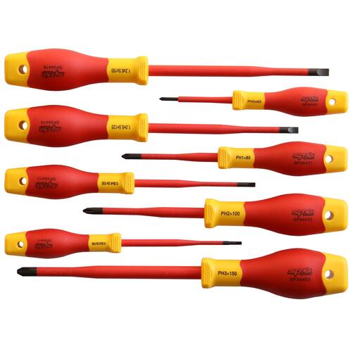 Vde Insulated Electrical Screwdriver Set - 8Pc