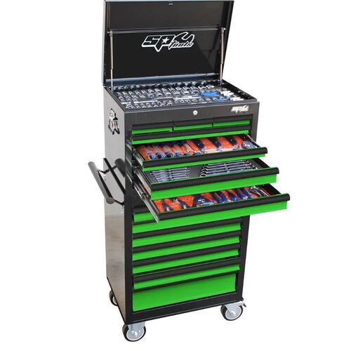 Custom Series Tool Kit - 307pc - Metric/SAE - Green/Black