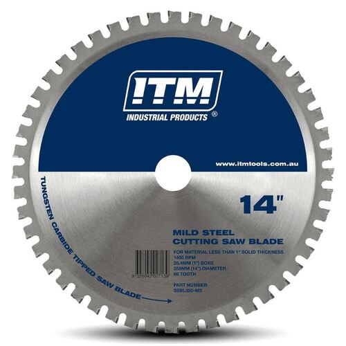 ITM SSBL350-MS 355mm (14") TCT 66T Mild Steel Saw Blade