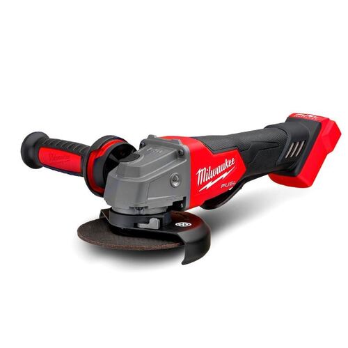 Milwaukee M18FAG125XPD-0 18V Li-ion Cordless Brushless 125 mm (5") Angle Grinder with Deadman Paddle Switch - Skin only