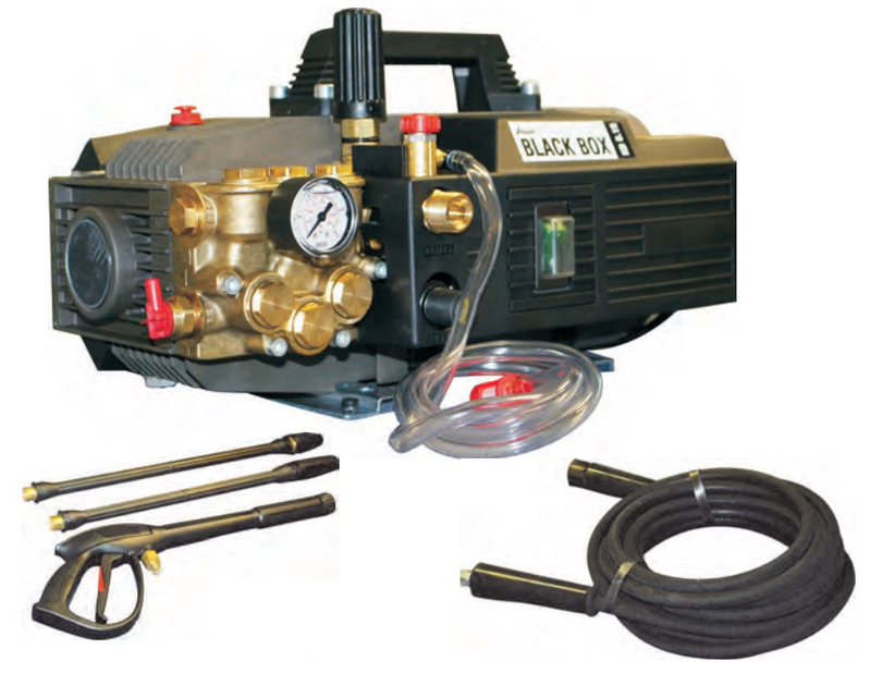 2175 psi Pressure Washer Black Box Aussie Pumps With Hose , Trigger and