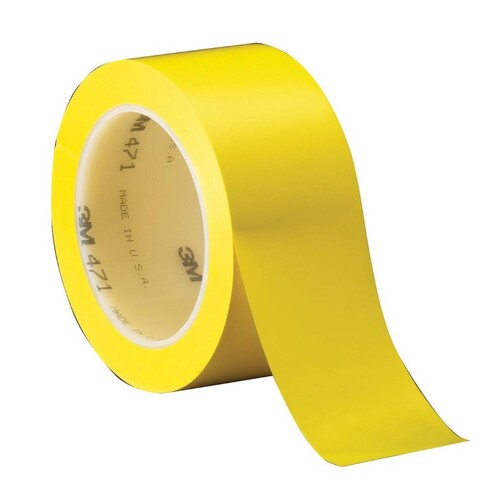 Tape Waterproof pvc 471 50mmx33m Yellow