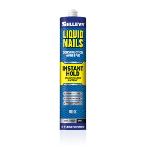 Selleys 290ml Liquid Nails Instant Hold Construction Adhesive