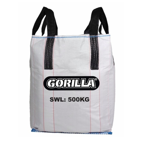 Gorilla Ladders 60 x 60 x 80cm 500kg White Bulk Lifting Bag - 0074832