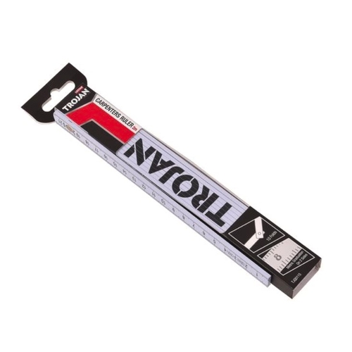 Trojan 2m Carpenters Folding Ruler