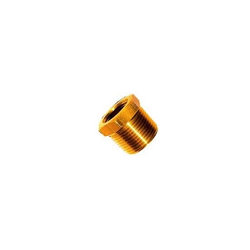 Brass Fitting Bush No.24 3/8 X 1/8 Bsp Red - 0124-0602