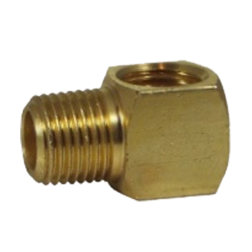 Brass Fitting No 25E 1/4Mx1/8F Red Elbow