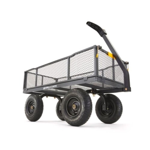 Gorilla Carts 170L Steel Mesh Cart (544KG)