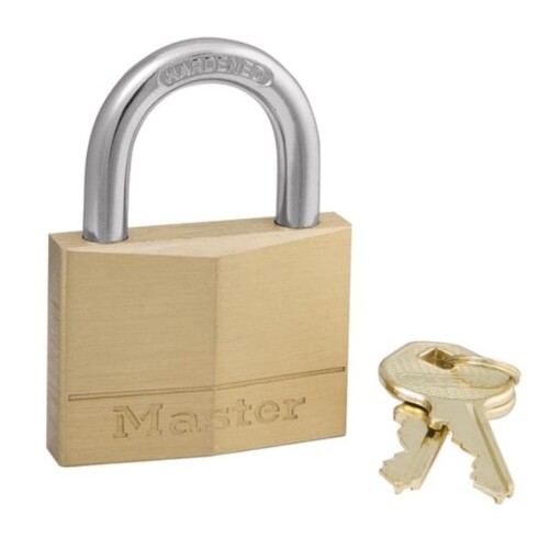 50Mm Key Alike Lock- Single Lock- Std Shackle X2 Keys
