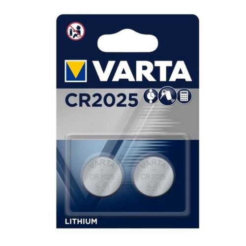Battery 2025 Varta 2Pk Cr2025