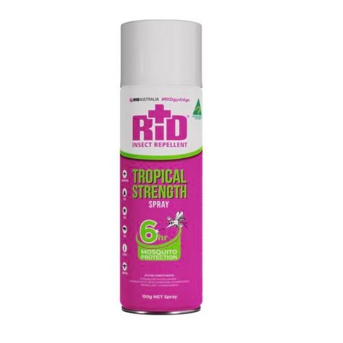 RID 150g Tropical Strength Insect Repellent Aerosol