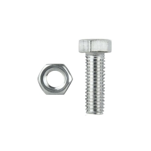 Pinnacle M3 x 20mm Stainless Steel Hex Head Bolts And Nuts - 12 Pack - 0247294