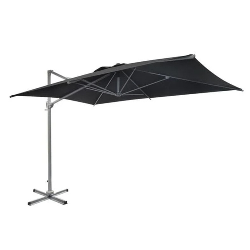 Coolaroo 2 x 3m Black Rectangle Hayman Umbrella
