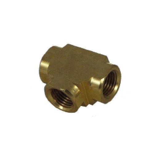 Brass Fitting No 35 1/4 Npt Tee