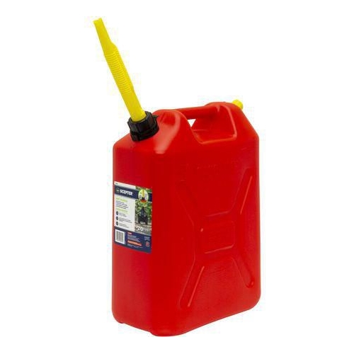 20L Red Heavy Duty Plastic Jerry Can