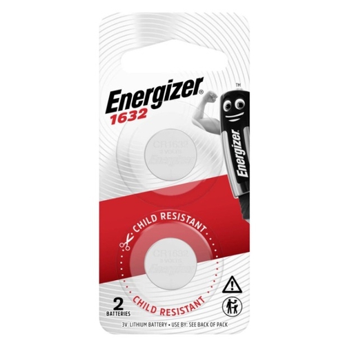 Energizer 1632 Lithium Coin Battery - 2 Pack - 0369453