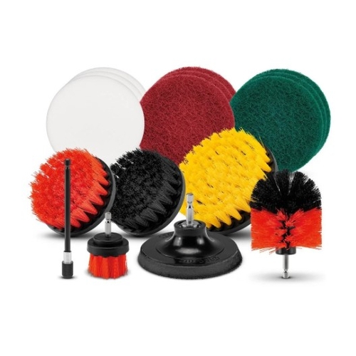 Ozito 16 Piece Drill Brush Set - 0375144