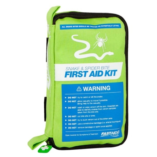 FastAid Snake and Spider Bite Green Soft Pack First Aid Kit
