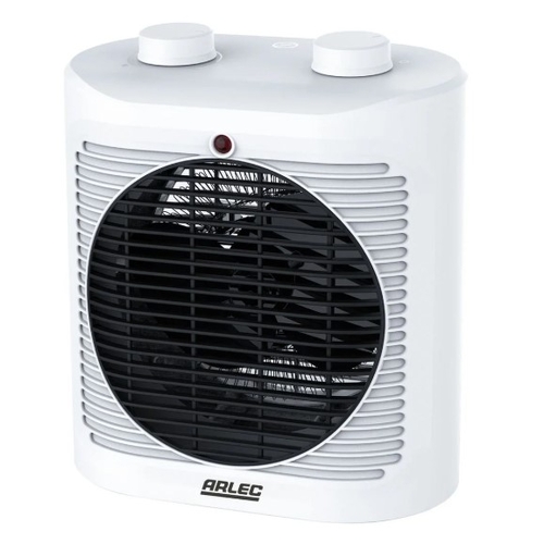 Arlec 2400W Fan Heater With Adjustable Thermostat - 0401230