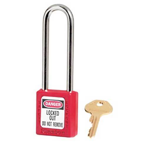 Lock Out Safetylock Red 76Mm Shackle
