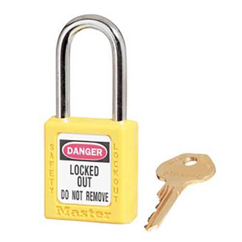 Yellow Saftey Lock Key A Like  0410YLW-3XX3514